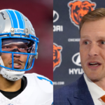 Amon-Ra St. Brown to Ben Johnson, who left Lions for Bears: ‘We’re going to f--- you up’