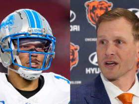 Amon-Ra St. Brown to Ben Johnson, who left Lions for Bears: ‘We’re going to f--- you up’