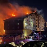 At least 10 dead, 32 injured in a hotel fire at a ski resort in northwestern Turkey