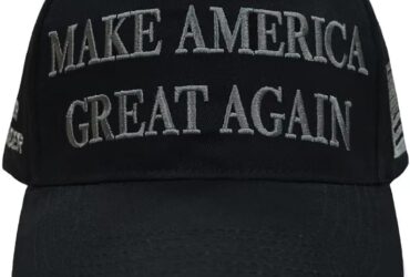 Bold Statements: The All-Black MAGA Hat Revolution