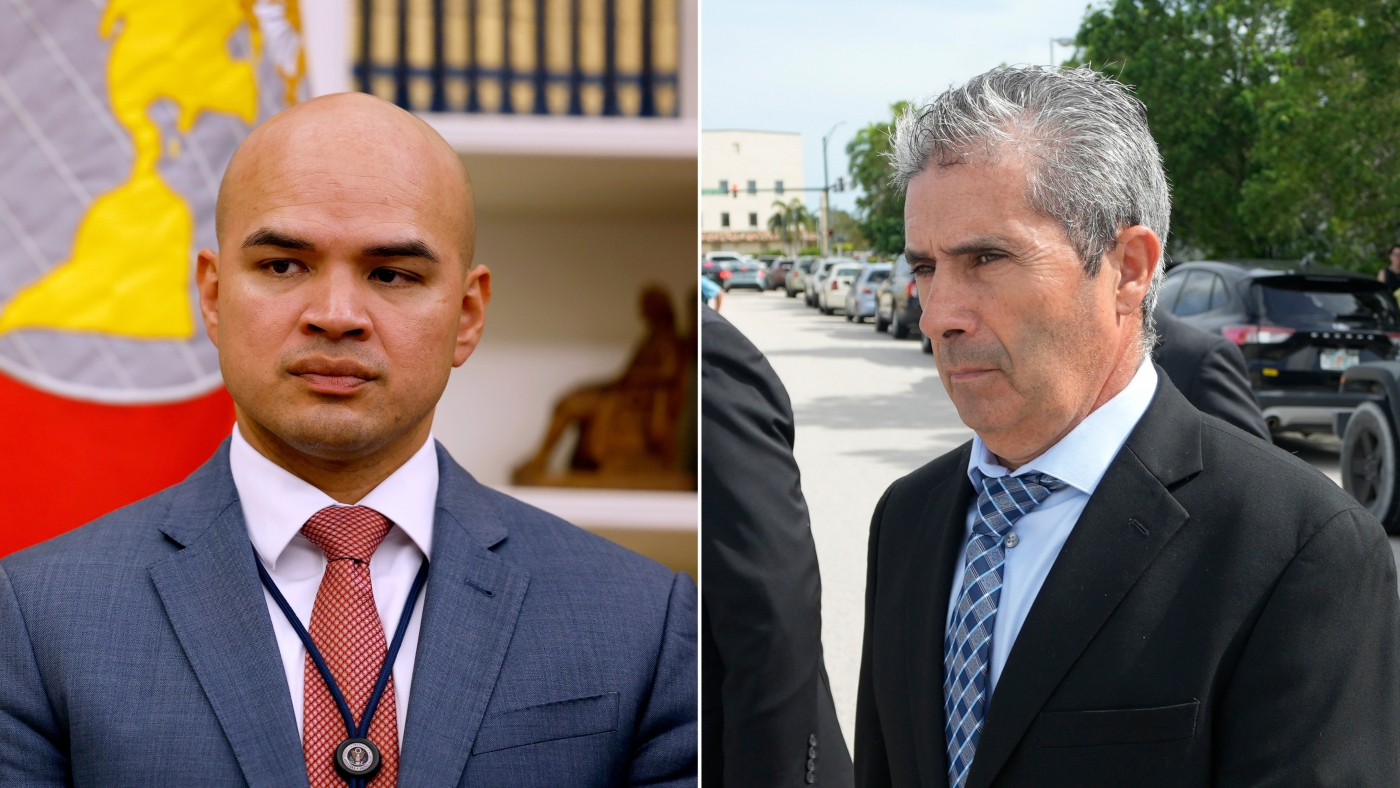DOJ wants to dismiss case of 2 men indicted for allegedly helping Trump : NPR