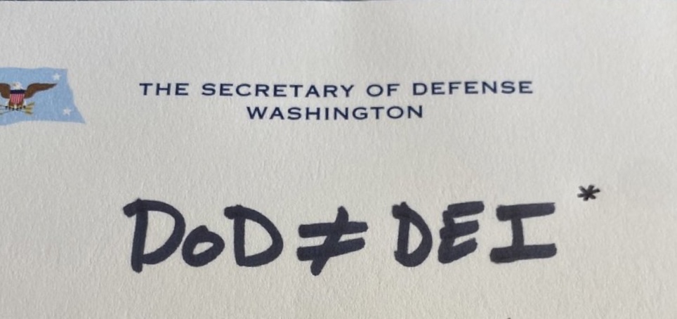 Defense Secretary Pete Hegseth Issues New Orders: DoD ≠ DEI - Issues Warning Against Those Who Fail to Comply | The Gateway Pundit