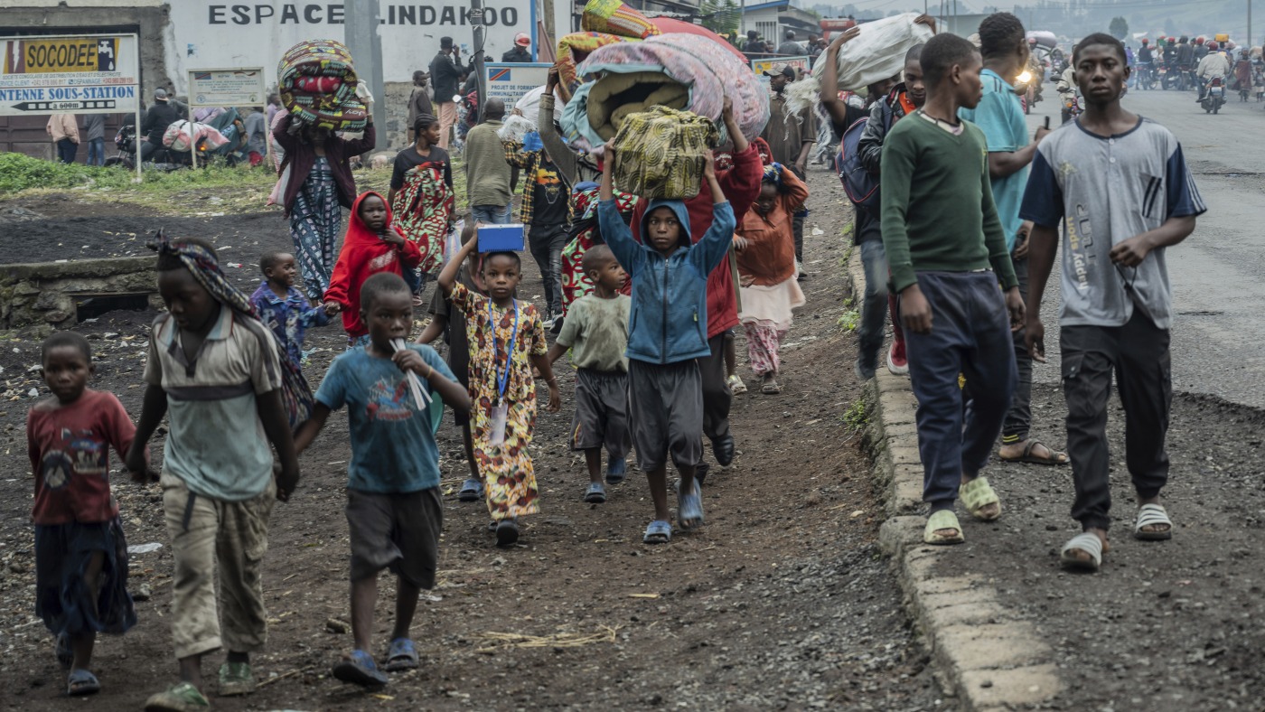 Eastern Congolese city on the precipice as Rwanda-backed rebels enter city : NPR