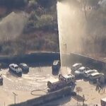 'Friars Fire' breaks out near Fashion Valley Mall in San Diego, mandatory evacuation ordered