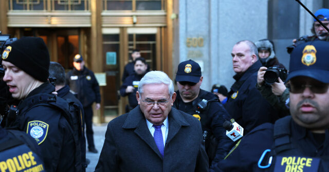 Menendez Fishes for a Pardon After Being Sentenced to 11 Years in Prison
