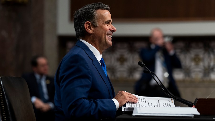 Ratcliffe says Trump wants 'politics out of the intelligence community'
