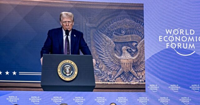 Trump Promises Tariffs for Products Not Made in America in WEF Speech