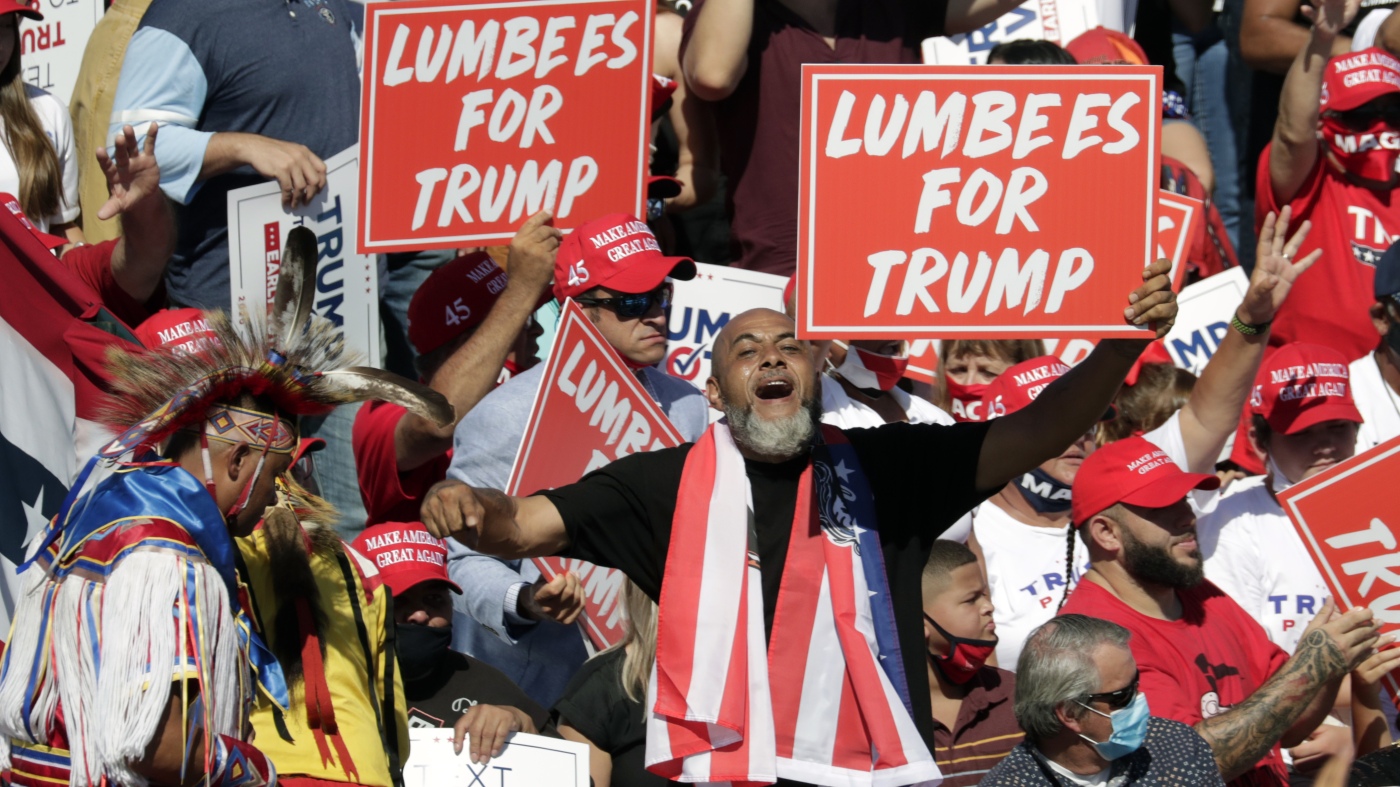 Trump begins process for recognizing North Carolina's Lumbee Tribe : NPR