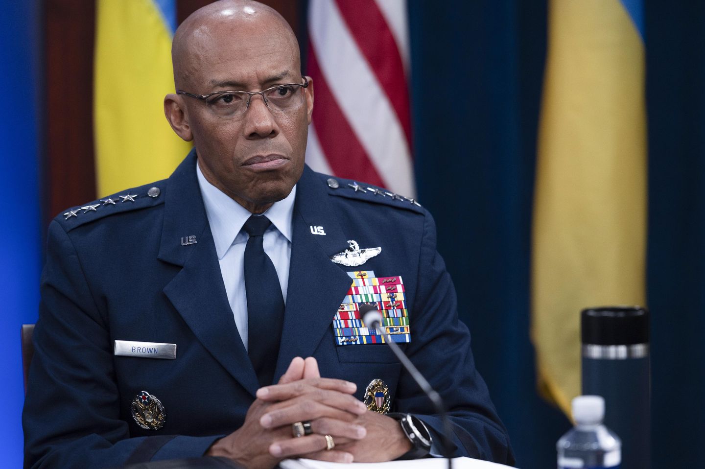 Trump considering keeping Joint Chiefs Chairman Brown despite claims he's too woke