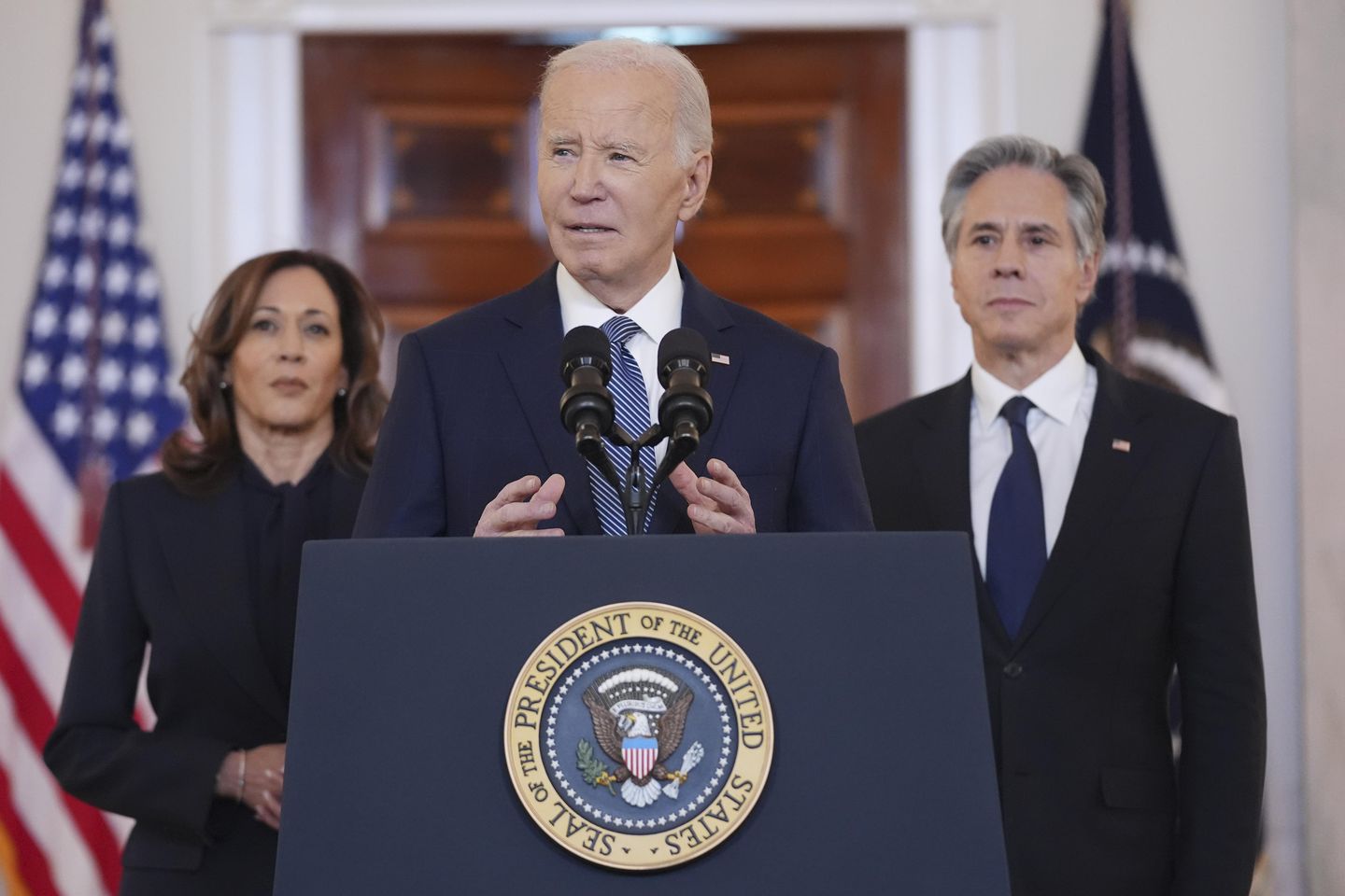 Trump says it's 'sad' Biden didn't pardon himself