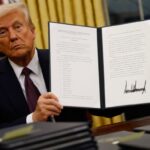 Trump signs executive order taking aim at DEI programs in the military : NPR