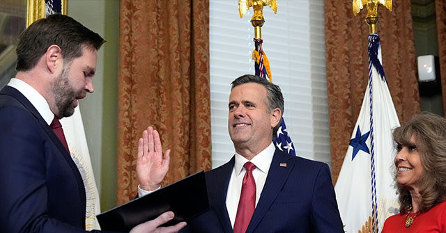 Vice President JD Vance Swears in John Ratcliffe as CIA Director