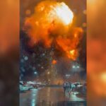 Small plane crashes near Roosevelt Mall in Philadelphia in fiery explosion