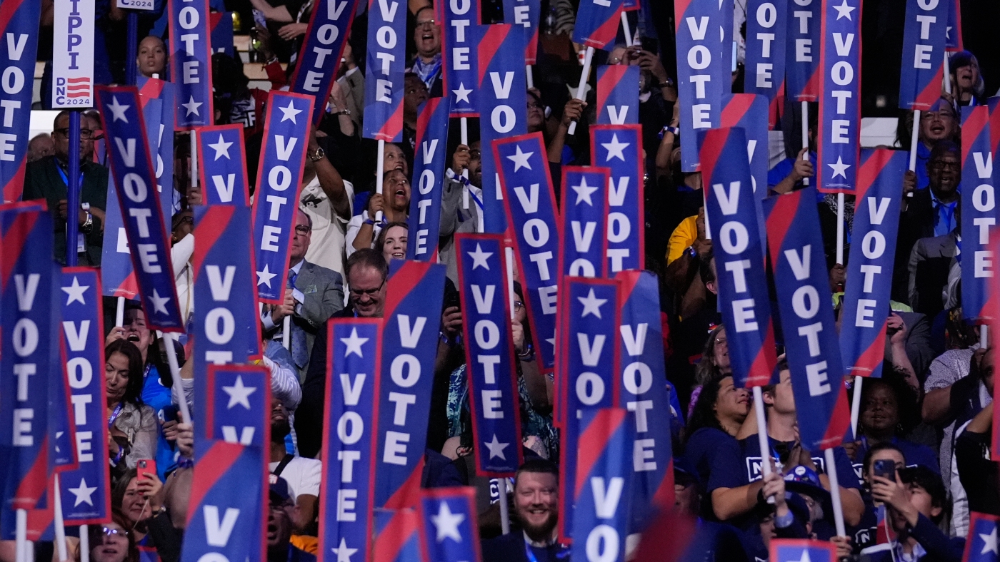 The Democratic National Committee votes on a new chair : NPR