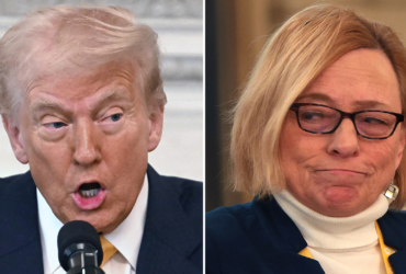 Trump and Democratic Maine Gov. Janet Mills clash at White House over executive order