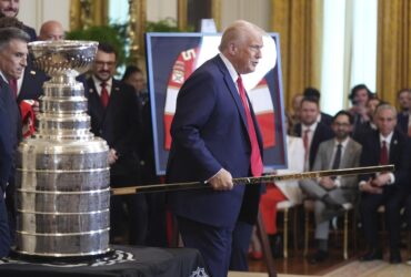 Trump avoids tariff talks during Stanley Cup champion Panthers' visit to White House