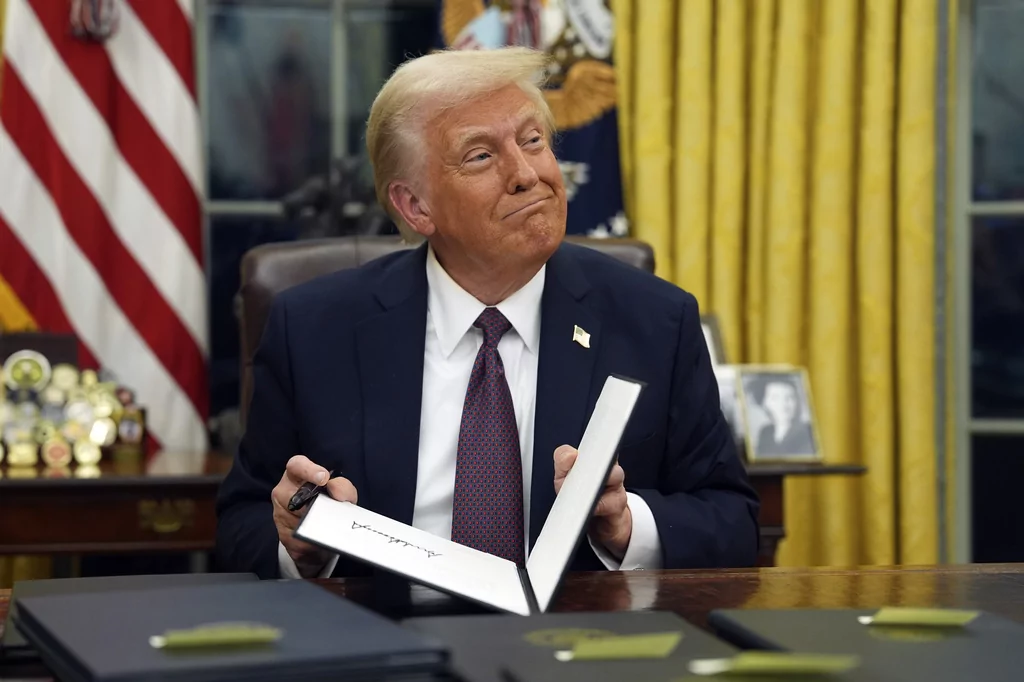 Trump says Democrats losing 'their strut' has helped him govern