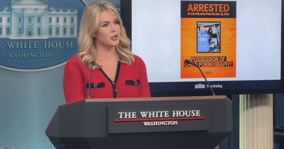 WATCH: White House Press Secretary Karoline Leavitt Announces New Arrests of Criminal Illegal Aliens and Sex Offenders, Slams Leftist Sanctuary State and City Leaders for Protecting Violent Illegal Aliens | The Gateway Pundit