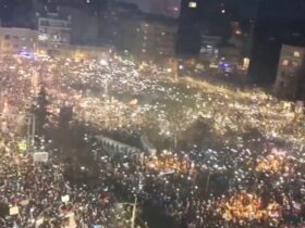 100,000 Protest in Belgrade, Serbia Demanding Democratic Leadership Step Down - Pro-EU Activists Caught on Video Plotting Violence before Rally - Government Fires Stun Grenades at Crowd | The Gateway Pundit