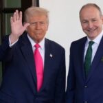 Donald Trump Holds Joint Press Conference with Irish Prime Minister