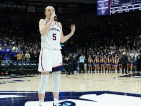 Huskies star Paige Bueckers takes her final bow on UConn's home court