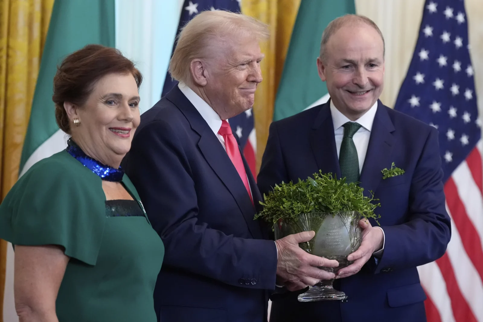 'Land mines' of tariffs and war complicate Irish leader's White House visit