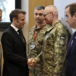 Macron says French-British blueprint doesn't foresee deploying a 'mass' of soldiers in Ukraine