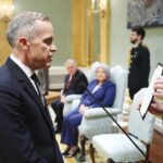 Mark Carney is sworn in as Canada's new prime minister as country deals with Trump's trade war