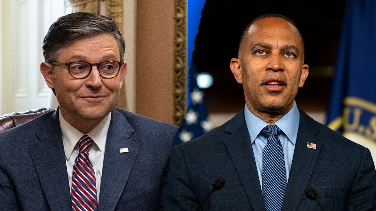 Mike Johnson uses Dems' own words against them in new anti-shutdown campaign