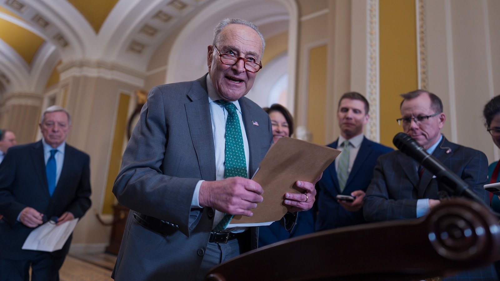 Schumer says Democrats will block House funding bill, heightening the shutdown alert