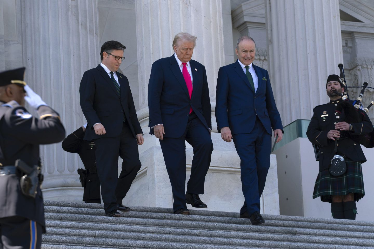 Trump, Irish prime minister attend annual 'Friends of Ireland' luncheon