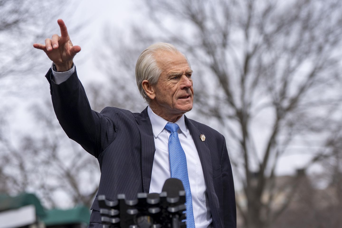 Trump trade adviser Peter Navarro warns reporters unfair coverage can hurt economy