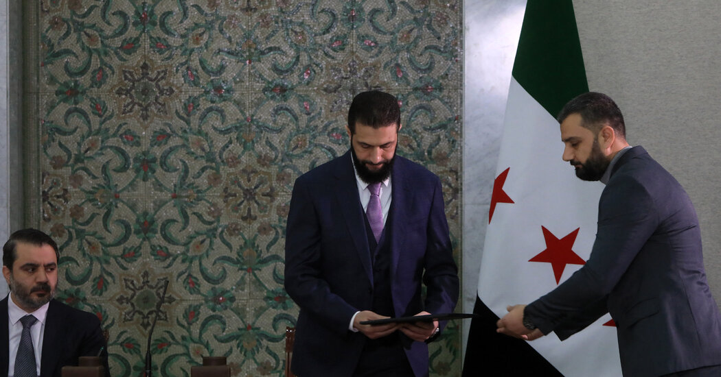 What Syria’s New Temporary Constitution Says