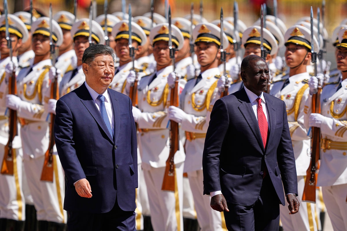 Kenyan president vows closer ties to China during visit amid Trump's trade war