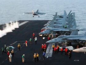 Navy F-18 fighter jet falls into Red Sea off the USS Harry S Truman