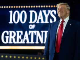 Trump 100 days live updates: Trump warns ‘nothing will stop me’ in Michigan and spars with ABC interviewer