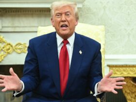 Trump promises to raise military budget to $1billion even as DOGE hacks other agencies to the bones