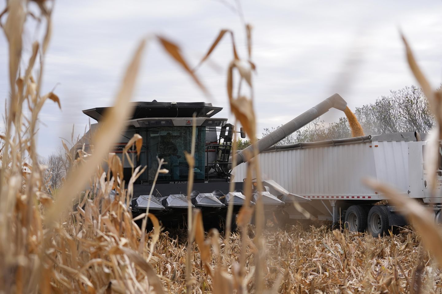 Trump says farmers always in the middle of 'trade war'
