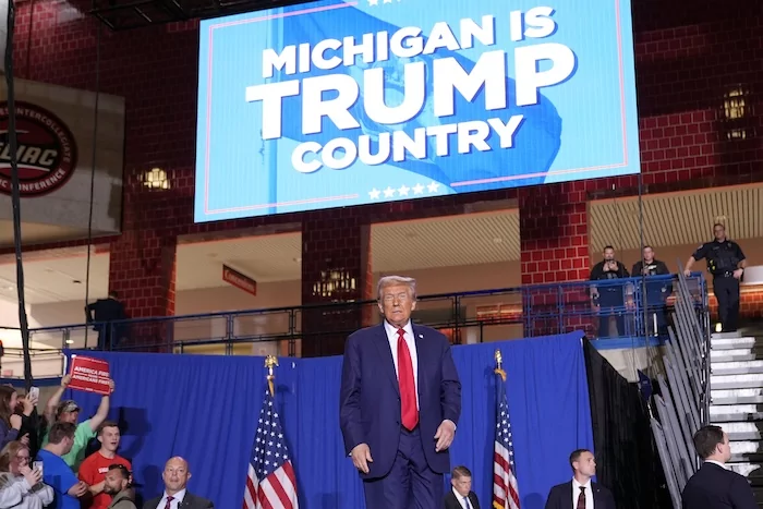 Trump to hold rally in Michigan to celebrate first 100 days
