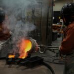 AP PHOTOS: Gold is swiftly transformed from ore to bars in Australia after weeks of record prices