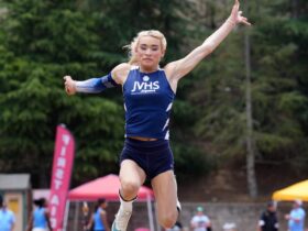 California track meet sees arrest, plane banner against trans athlete