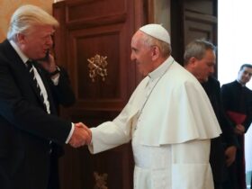 Catholic community reacts to Trump's AI image of himself as the pope