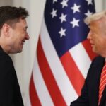 Donald Trump Holds Farewell Press Conference for Elon Musk