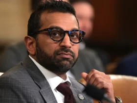 WASHINGTON, DC - MARCH 26: Federal Bureau of Investigation Director Kash Patel looks on during an annual worldwide threats assessment hearing at the Longworth House Office Building on March 26, 2025 in Washington, DC. The hearing held by the House Permanent Select Committee on Intelligence addressed top aides inadvertently including Jeffrey Goldberg, the editor-in-chief for The Atlantic magazine, on a high level Trump administration Signal group chat discussing plans to bomb Houthi targets in Yemen. (Photo by Kayla Bartkowski/Getty Images)
