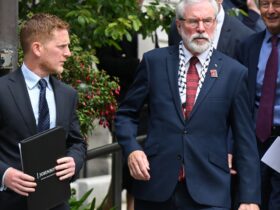 Former Sinn Fein leader Gerry Adams wins libel lawsuit against BBC : NPR