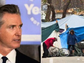 Governor Newsom pushes cities to make homeless encampments illegal