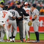 MLB news: Benches clear during Yankees-Orioles game after heated discussion
