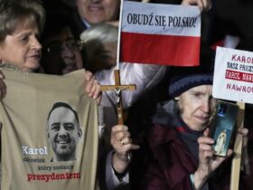 Poles vote for a new president as security concerns loom large : NPR