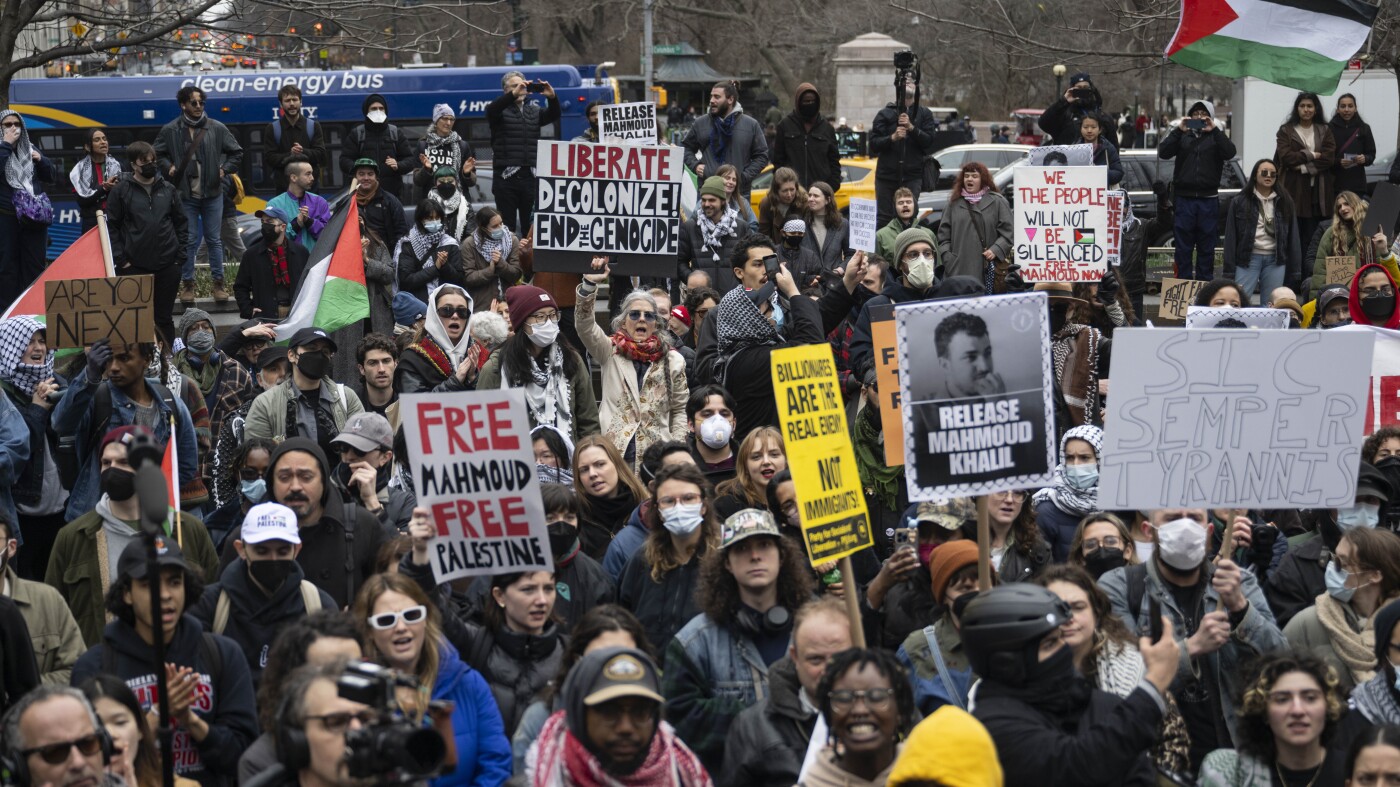Rubio ‘likely’ violated Constitution in ordering Mahmoud Khalil deported : NPR