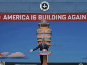 Sean Duffy unveils plan for new air traffic control system